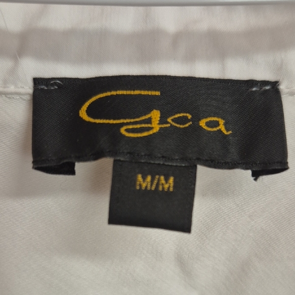 Women's White Button Down Shirt - Picture 2 of 4